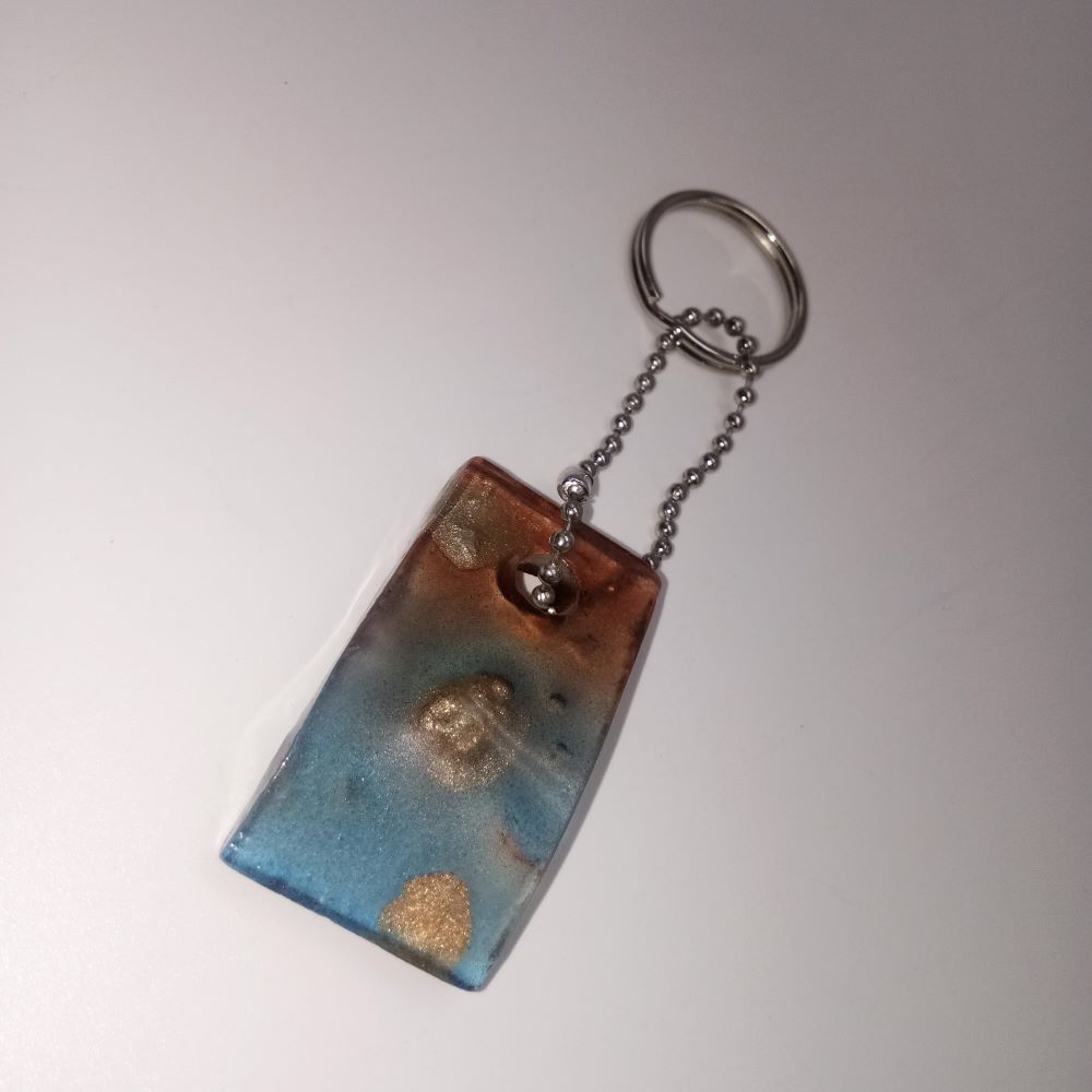 GLASS KEYCHAIAN