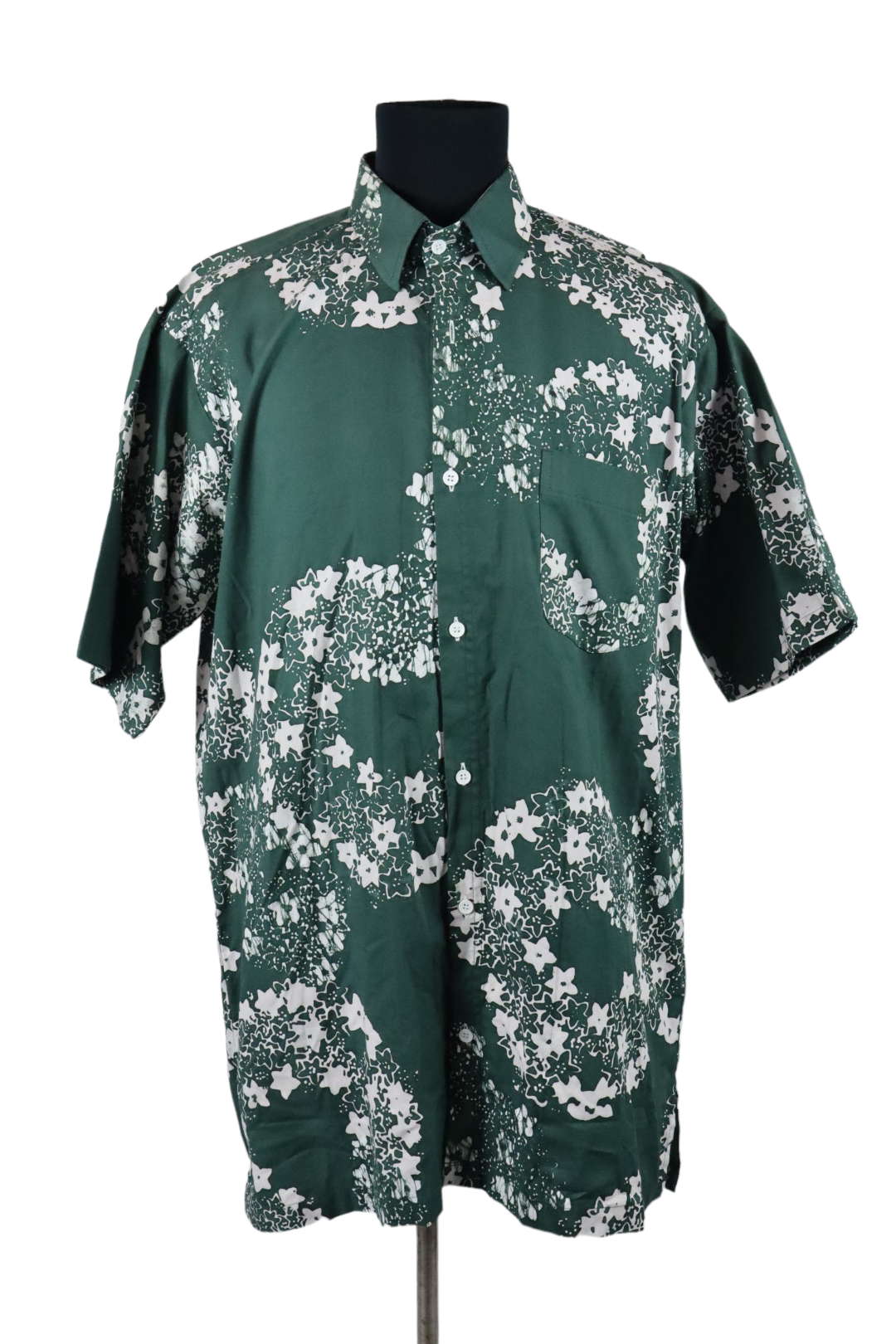 KEMEJA BATIK LELAKI  COTTON LENGAN PENDEK