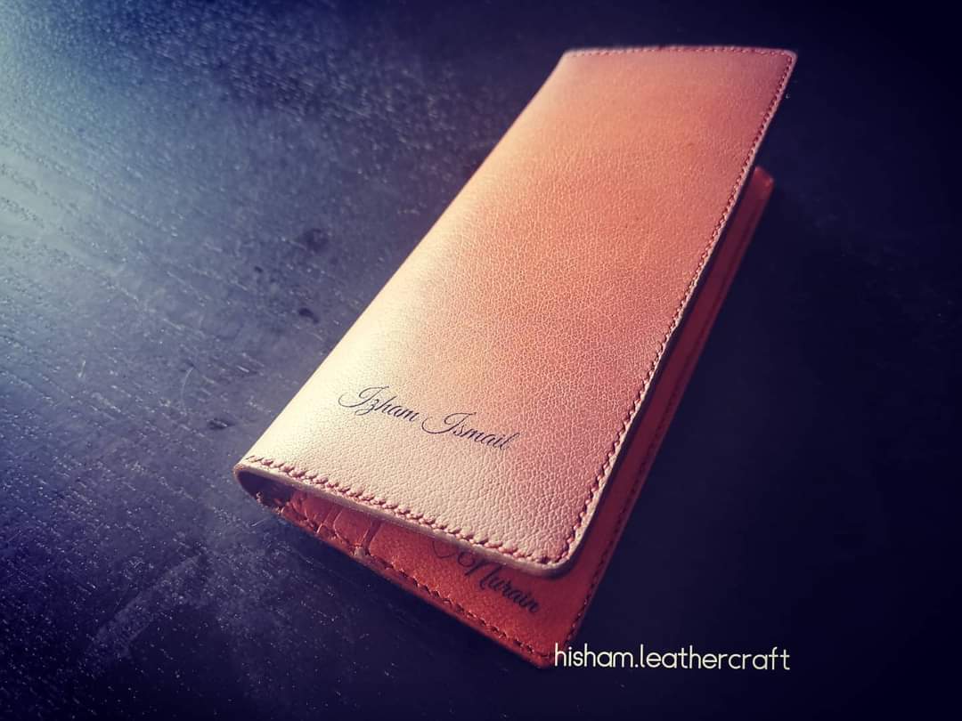 LEATHER LONG BIFOLD WALLET