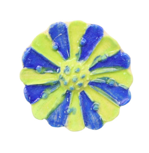 CERAMIC BROOCH
