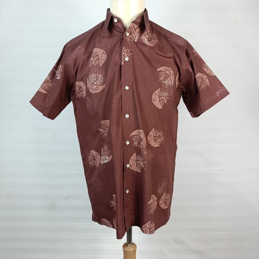SHORT SLEEVE BATIK MEN SHIRT