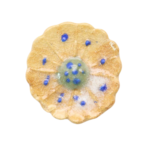 CERAMIC BROOCH