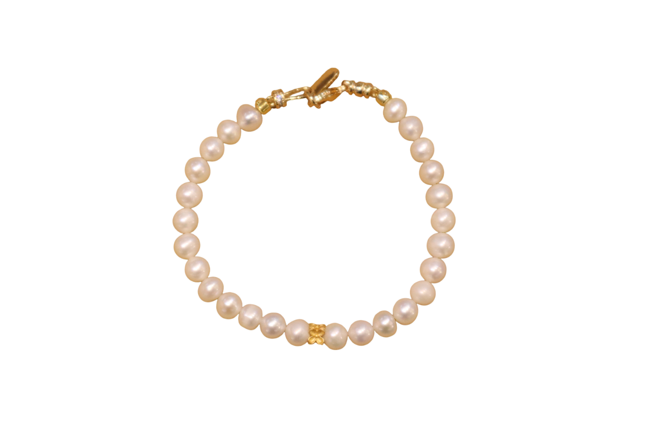 BRACELET FRESH WATER PEARL 4