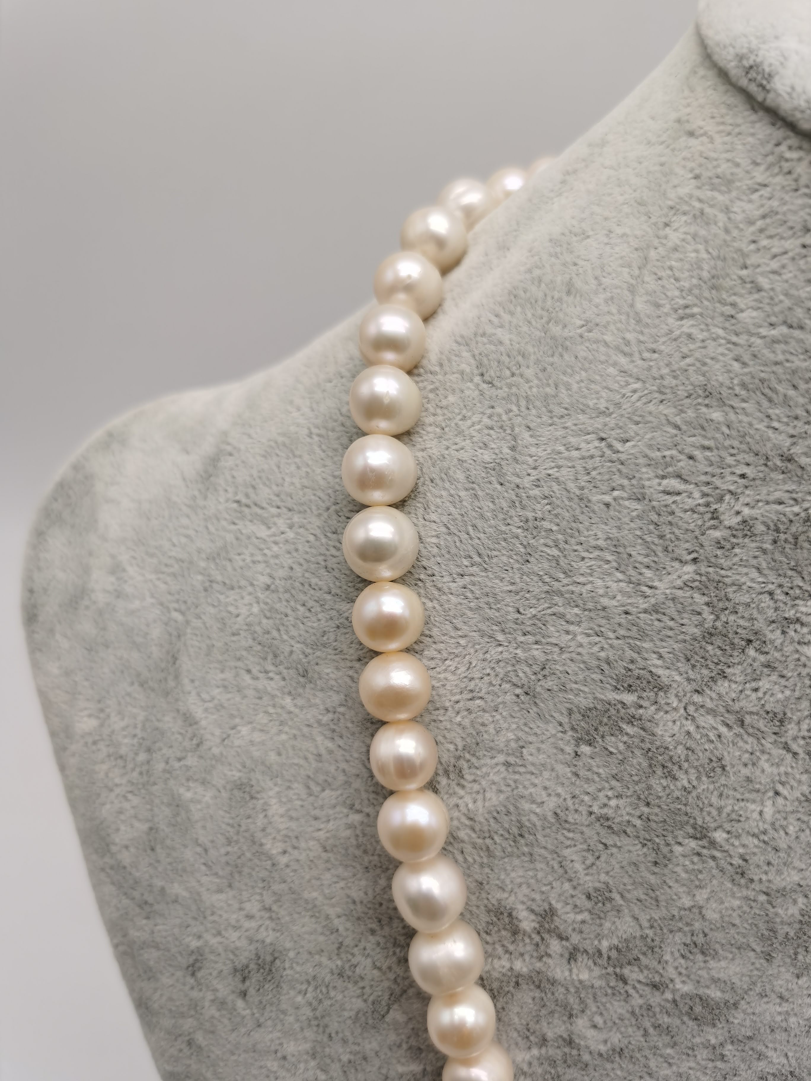 SET RANTAI GELANG  SEA WATER PEARL WHITE 10MM