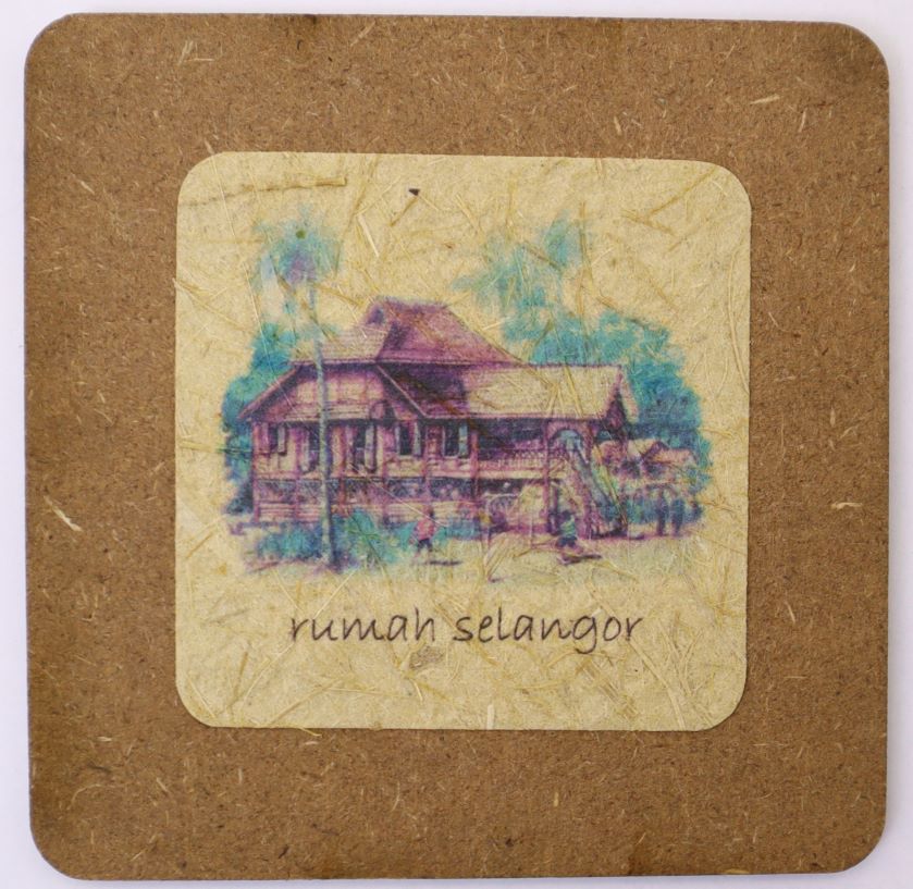 FRIDGE MAGNET HANDMADE PAPER