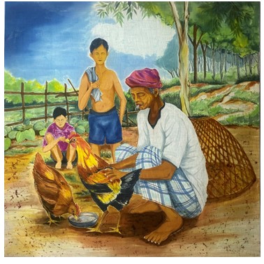BATIK PAINTING HANDMADE