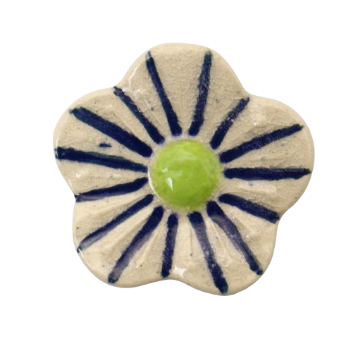 CERAMIC BROOCH