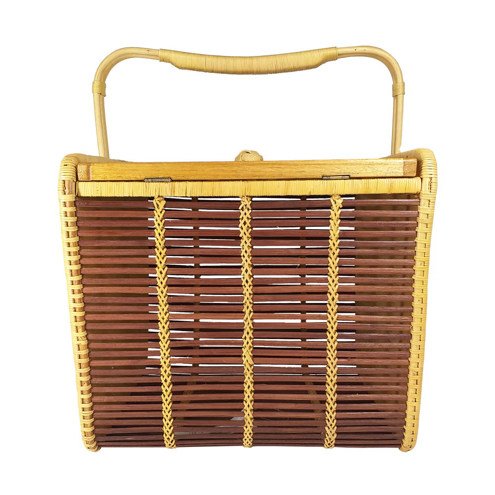 (PRE ORDER) PICNIC BASKET WITH HANDLE