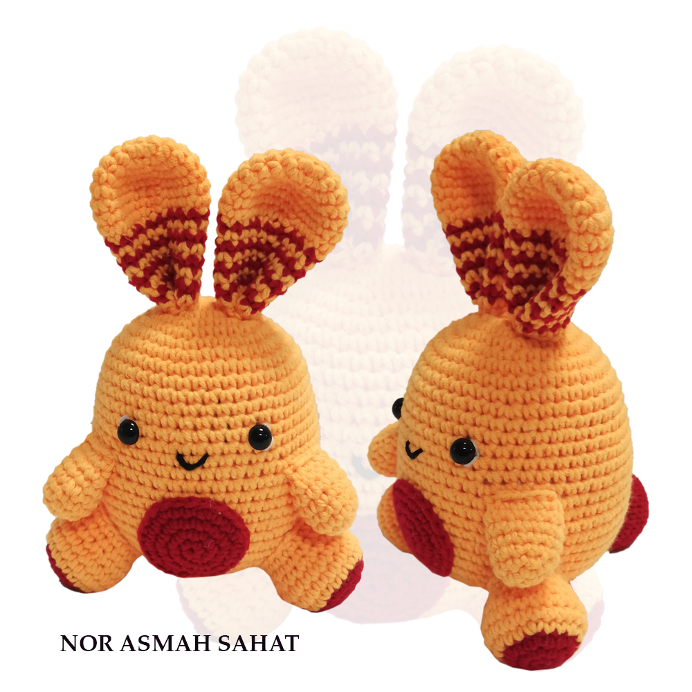 (PRE-ORDER 345) AMIGURUMI RABBIT - 2 UNIT