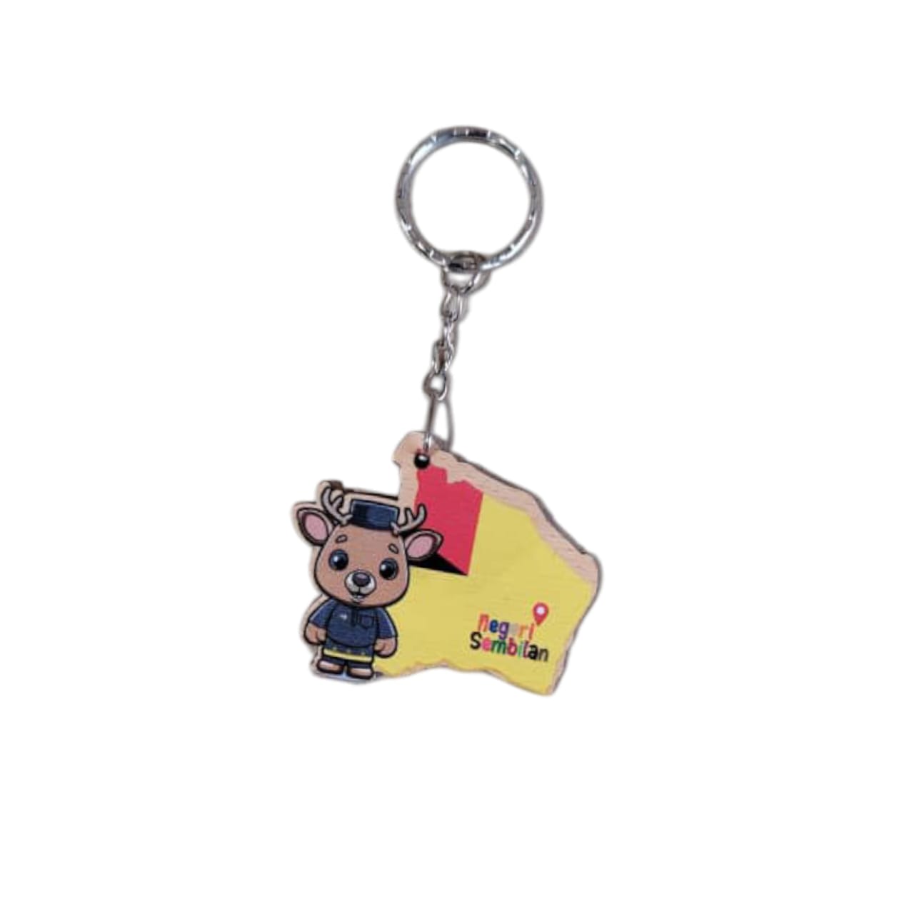 RUSA SAMBAR (JANTAN N9 FLAG) KEY CHAIN