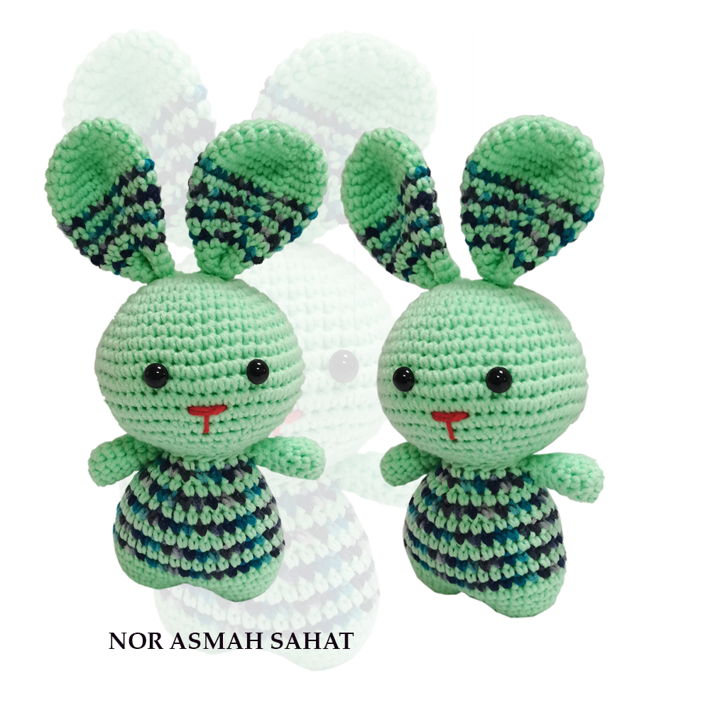 (360) AMIGURUMI RABBIT - 2 UNIT