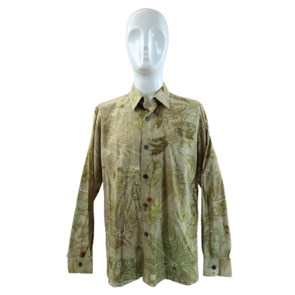 KEMEJA TANGAN PANJANG (ECOPRINT)