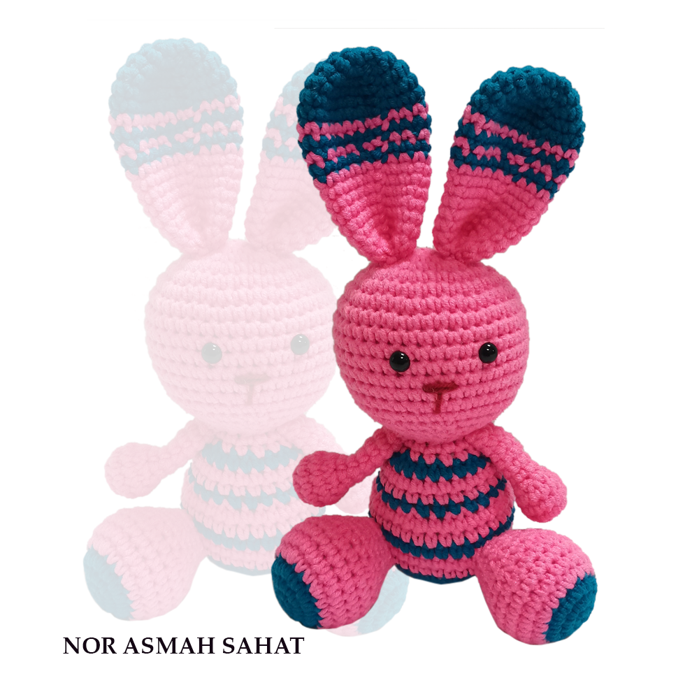 (PRE-ORDER 338) AMIGURUMI RABBIT - 1 UNIT