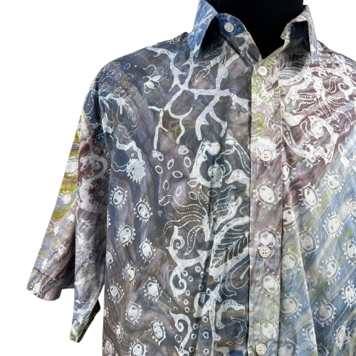BATIK MEN SHIRT SHORT SLEEVE