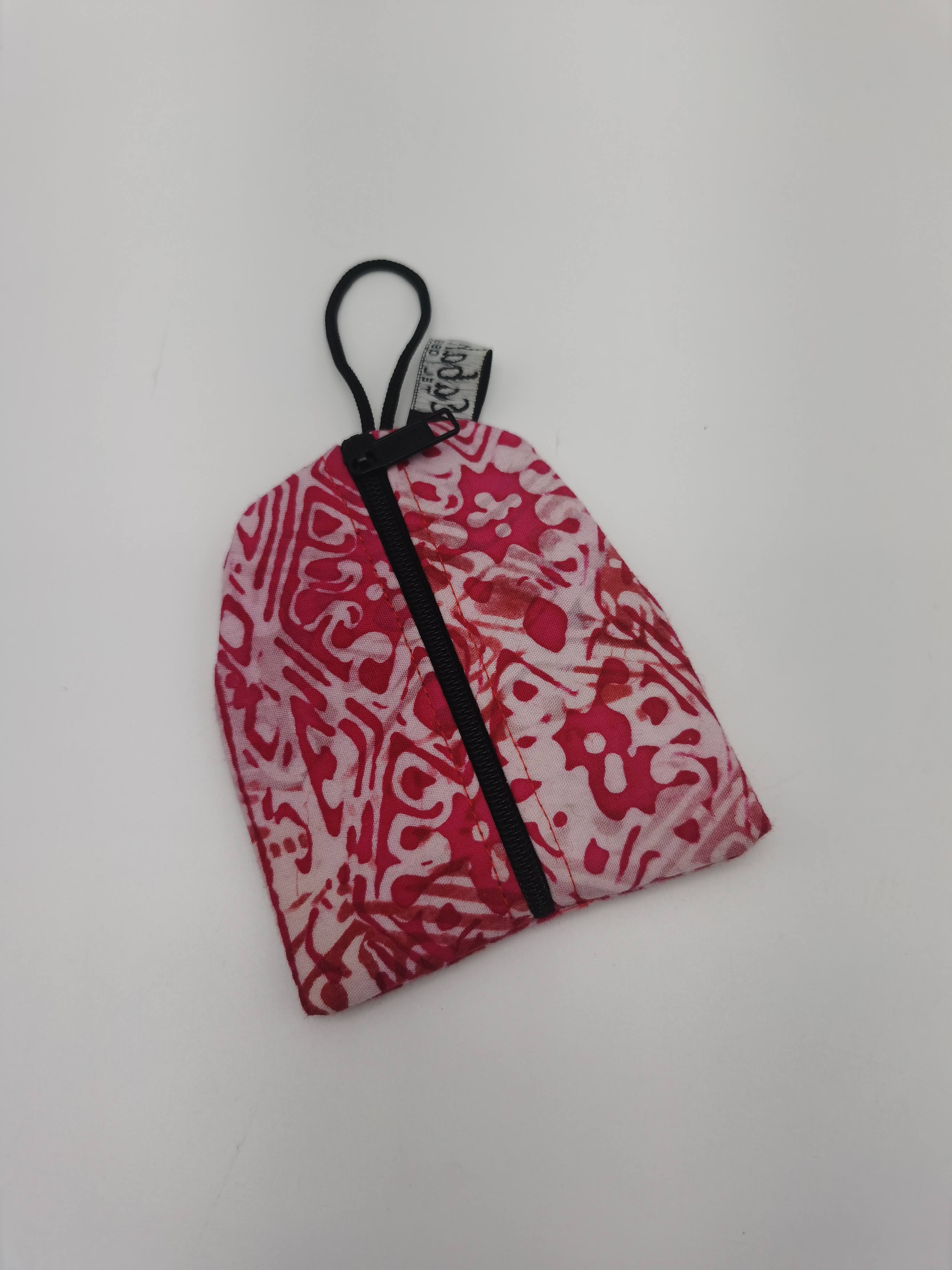 COIN PURSE BATIK COTTON LIGHT PINK