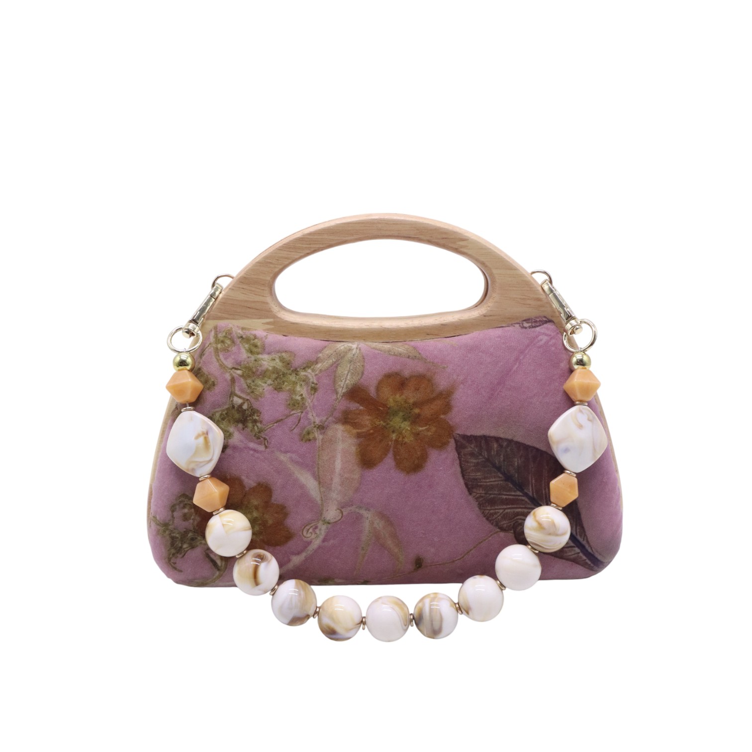 BATIK CLUTCH BAG CT N HONEY ECO PRINT