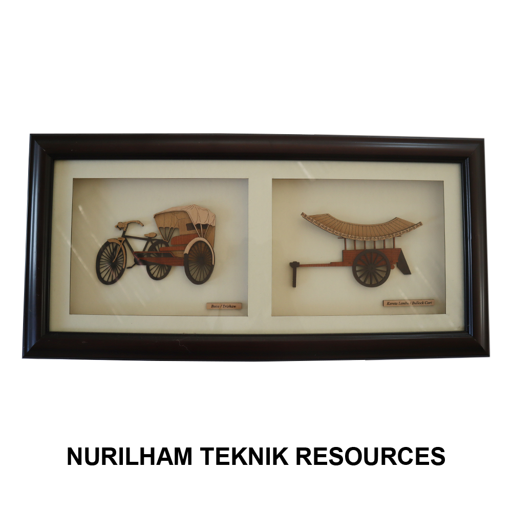 FRAME KERETA LEMBU & BECA