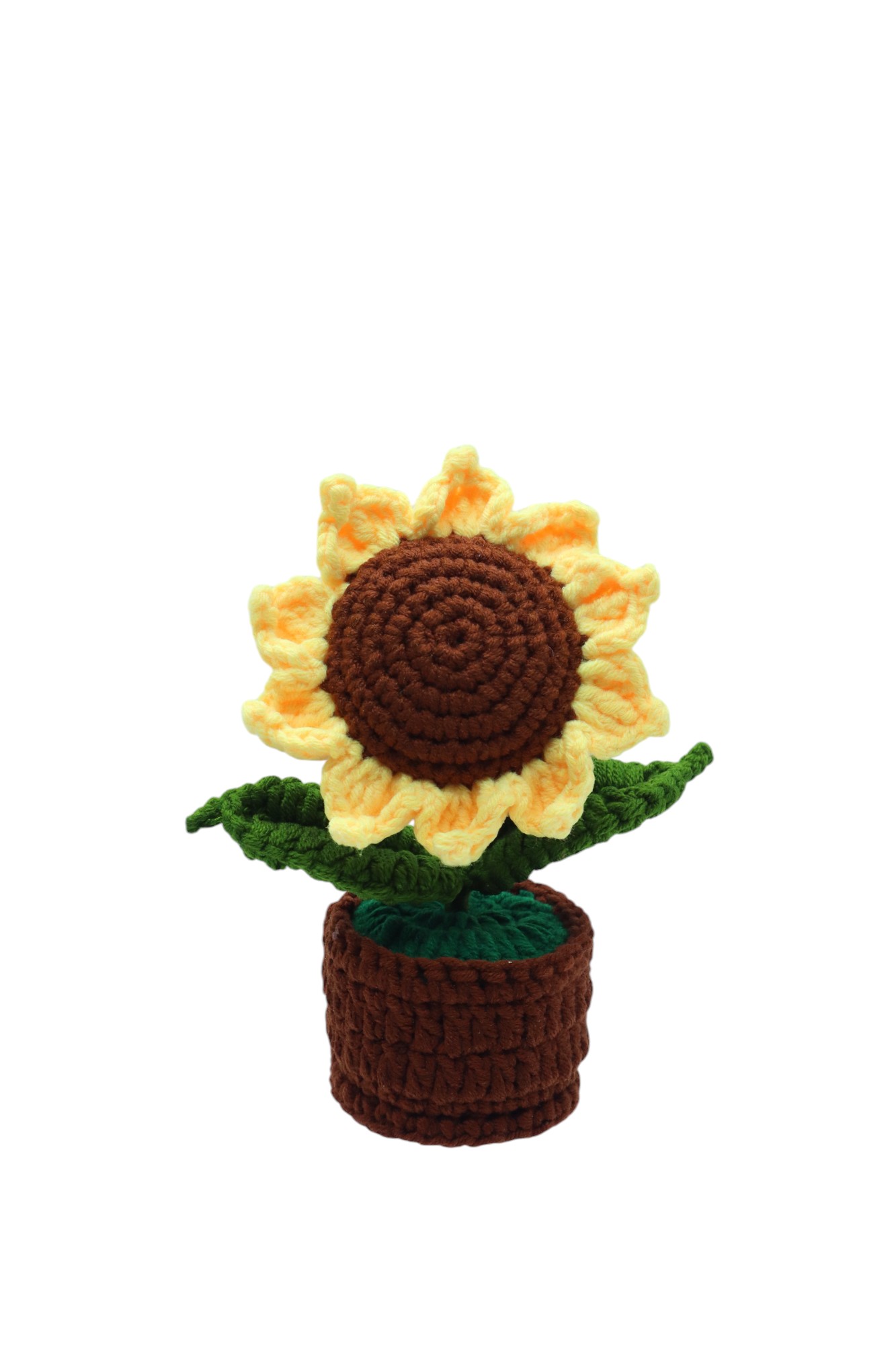CUTE CROCHET FLOWER POT