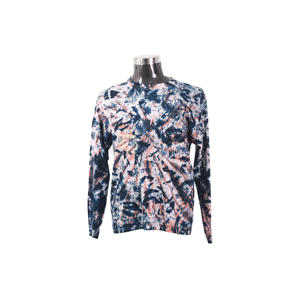 T- SHIRT TIE & DYE LENGAN PANJANG (UNISEX)