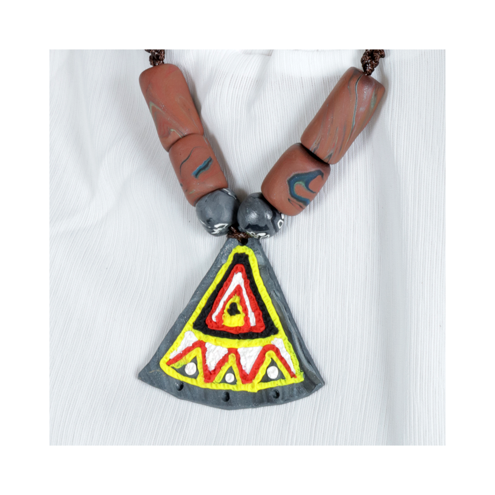 SARAWAK BEADS NECKLACE | BOTON ONU NGUMI