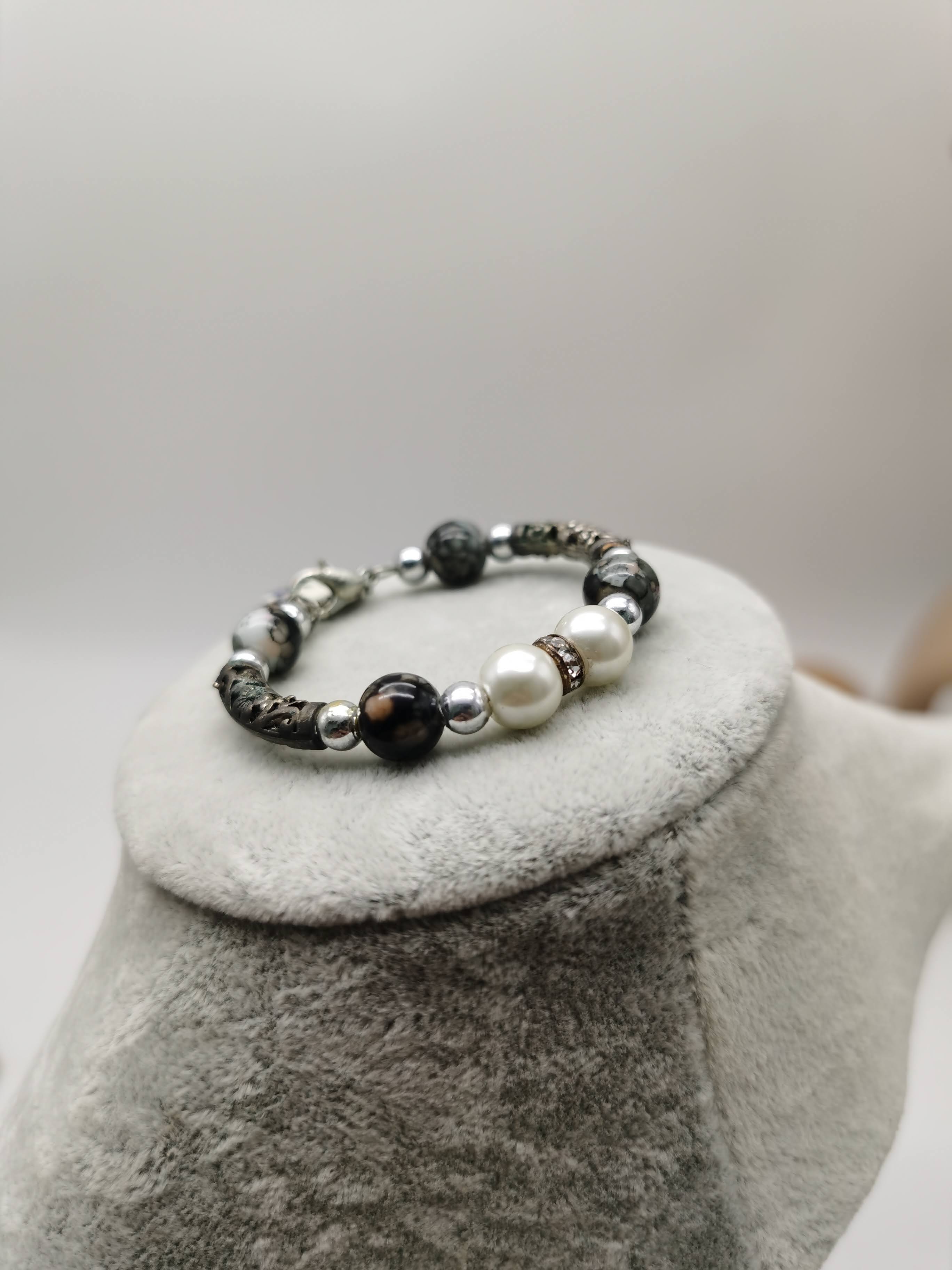 GELANG CRYSTAL PEARL KANAK-KANAK