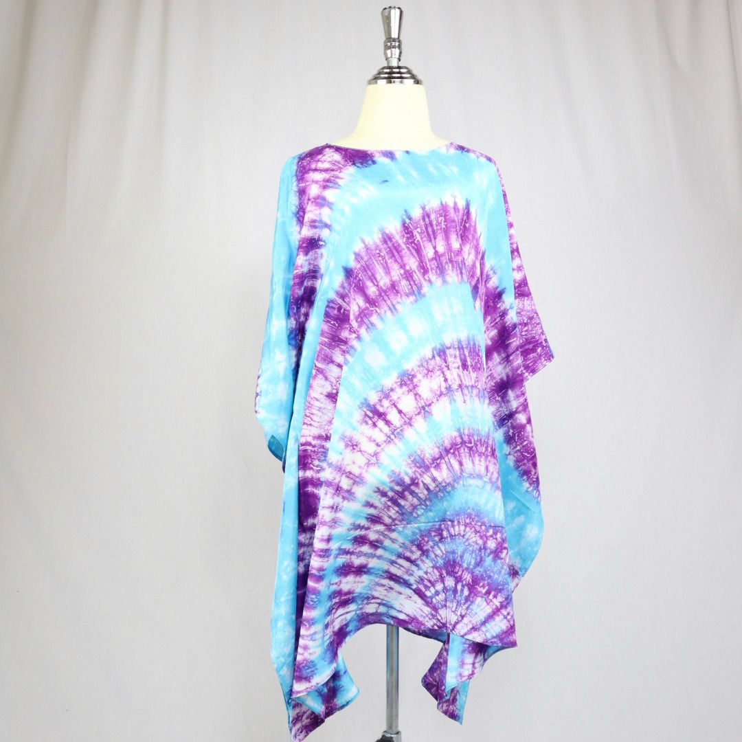 TIE & DYE BATIK SHORT BLOUSE