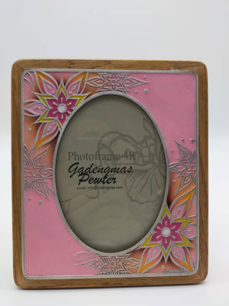 PHOTO FRAME PEWTER