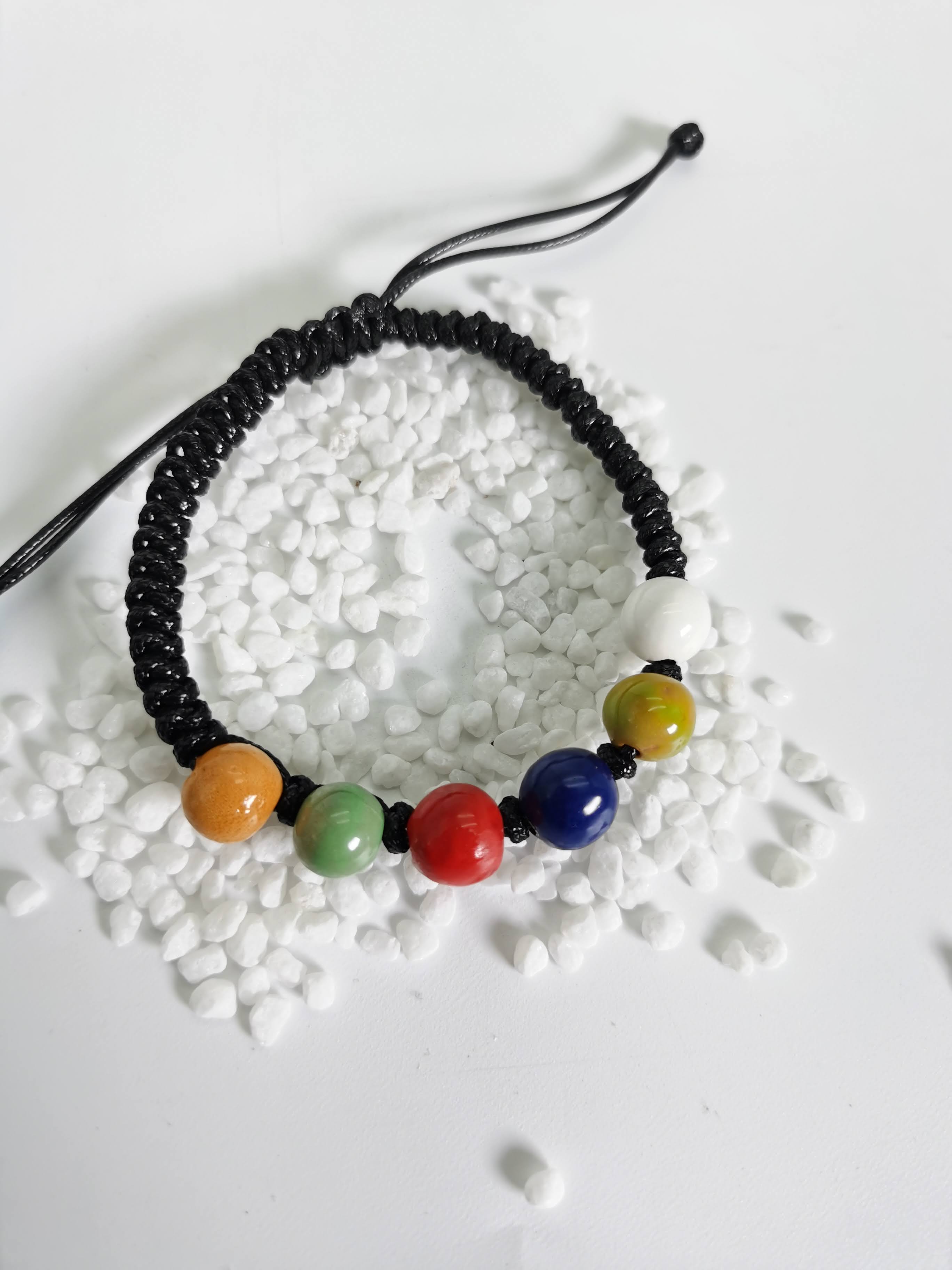 COLOURFUL CERAMIC BANGLE