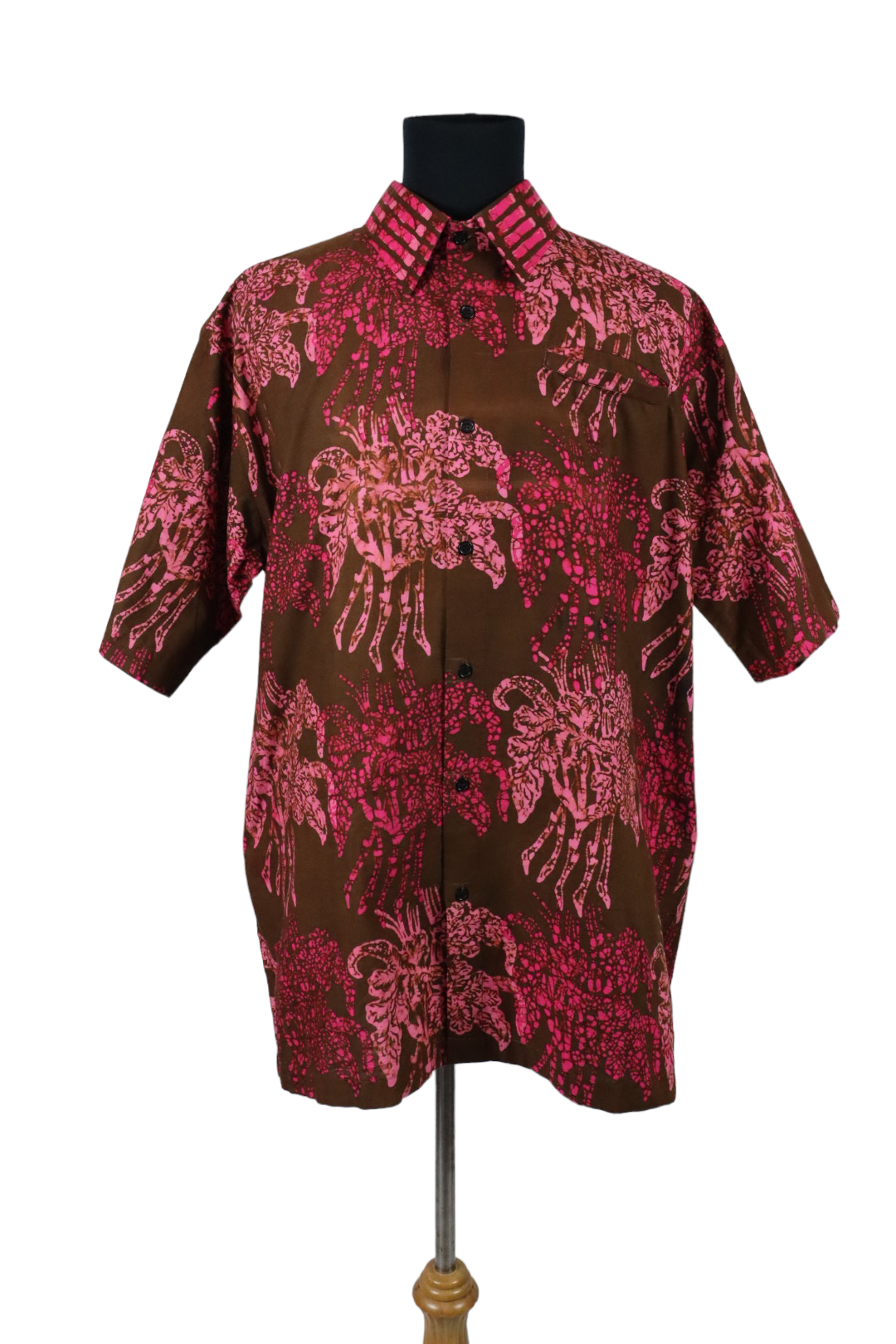 KEMEJA BATIK LELAKI  COTTON LENGAN PENDEK