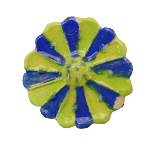 CERAMIC BROOCH