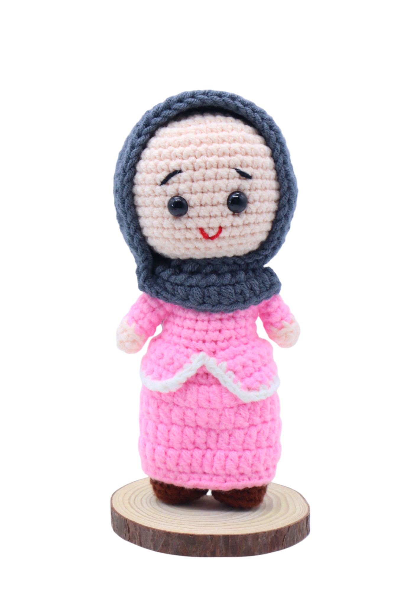 CUTE MALAY LADY CHROCHET DOLL