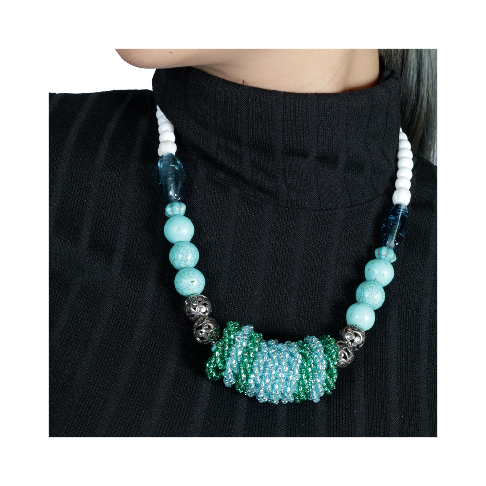 SARAWAK BEADS NECKLACE | BUNGA ONU