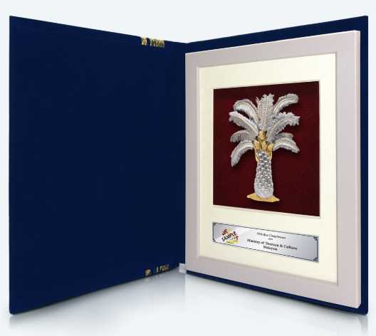 BOOK FRAME WITH GOLD PLATED PEWTER