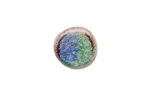 CERAMIC BROOCH