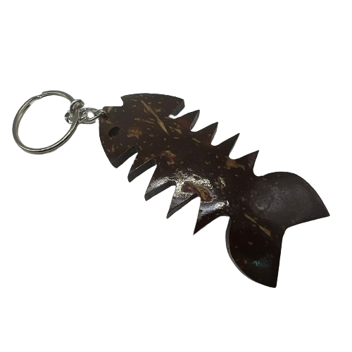 KEYCHAIN TEMPURUNG - IKAN