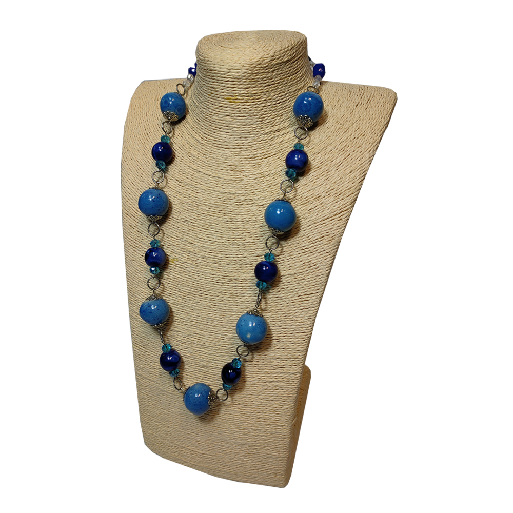 BLUE SKY CERAMIC NECKLACE
