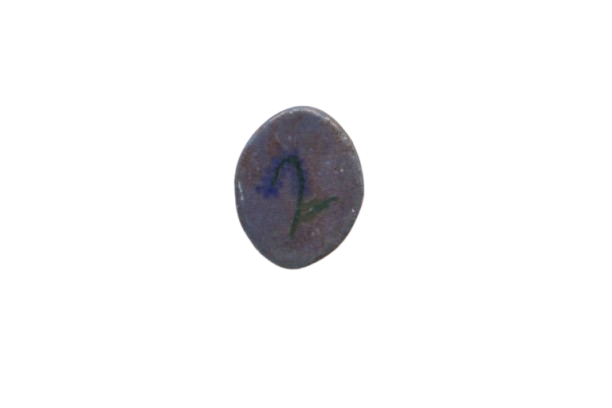 CERAMIC BROOCH