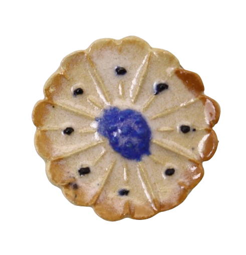 CERAMIC BROOCH
