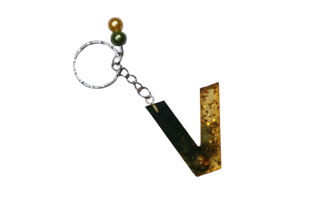 ALPHABET KEYCHAIN