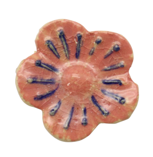 CERAMIC BROOCH