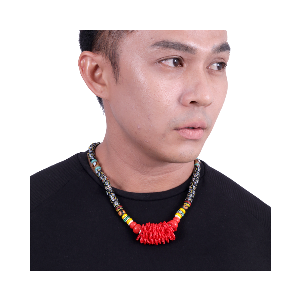 SARAWAK BEADS NECKLACE | MEN KABO