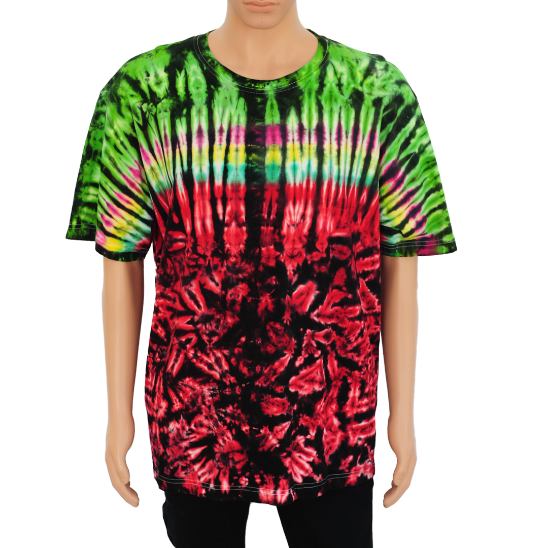 T-SHIRT BATIK TIE & DYE LENGAN PENDEK