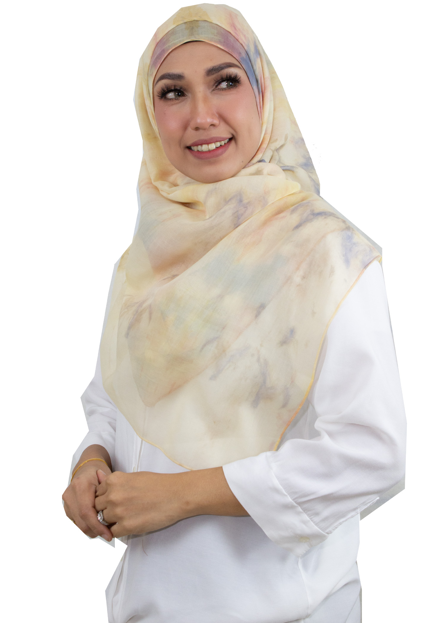 IZZZAH'S BAWAL SHIBORI BATIK HEADSCARF