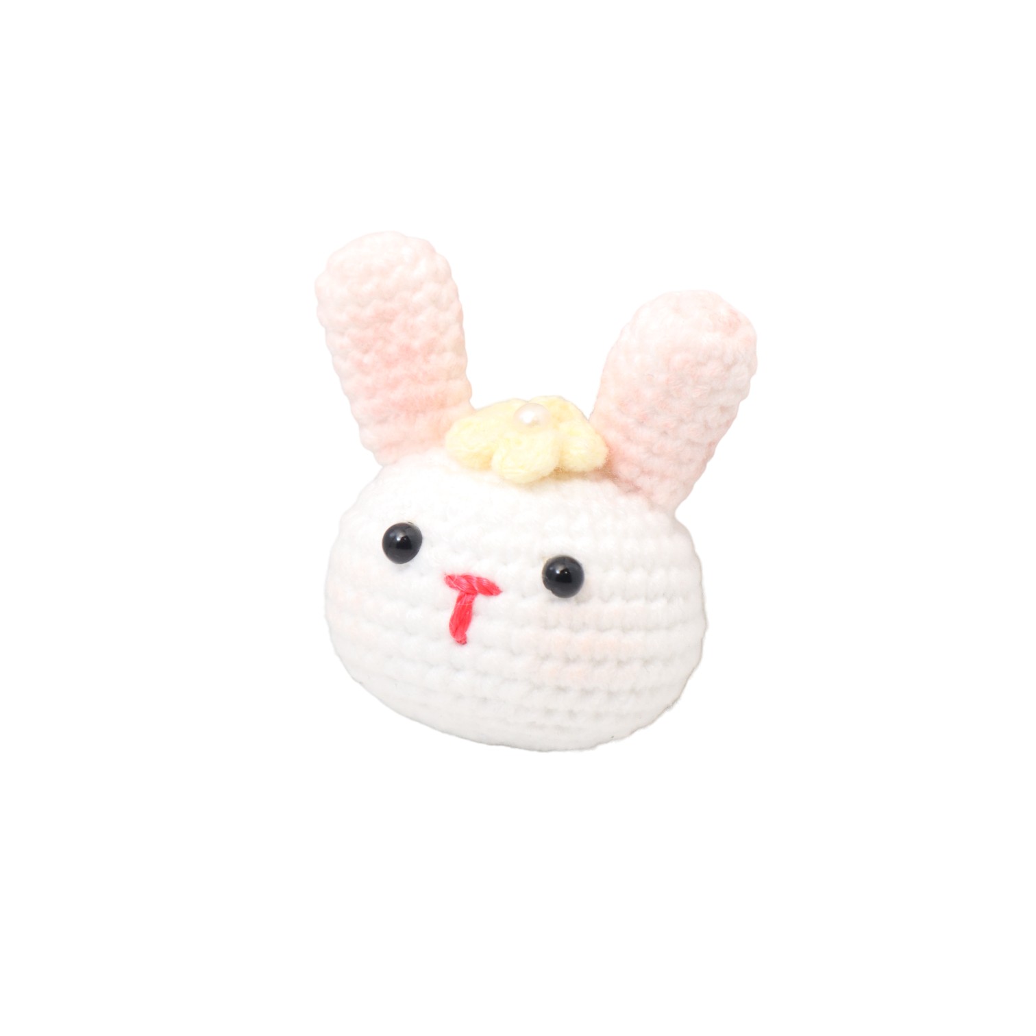 FLOWER BUNNY KEYCHAIN