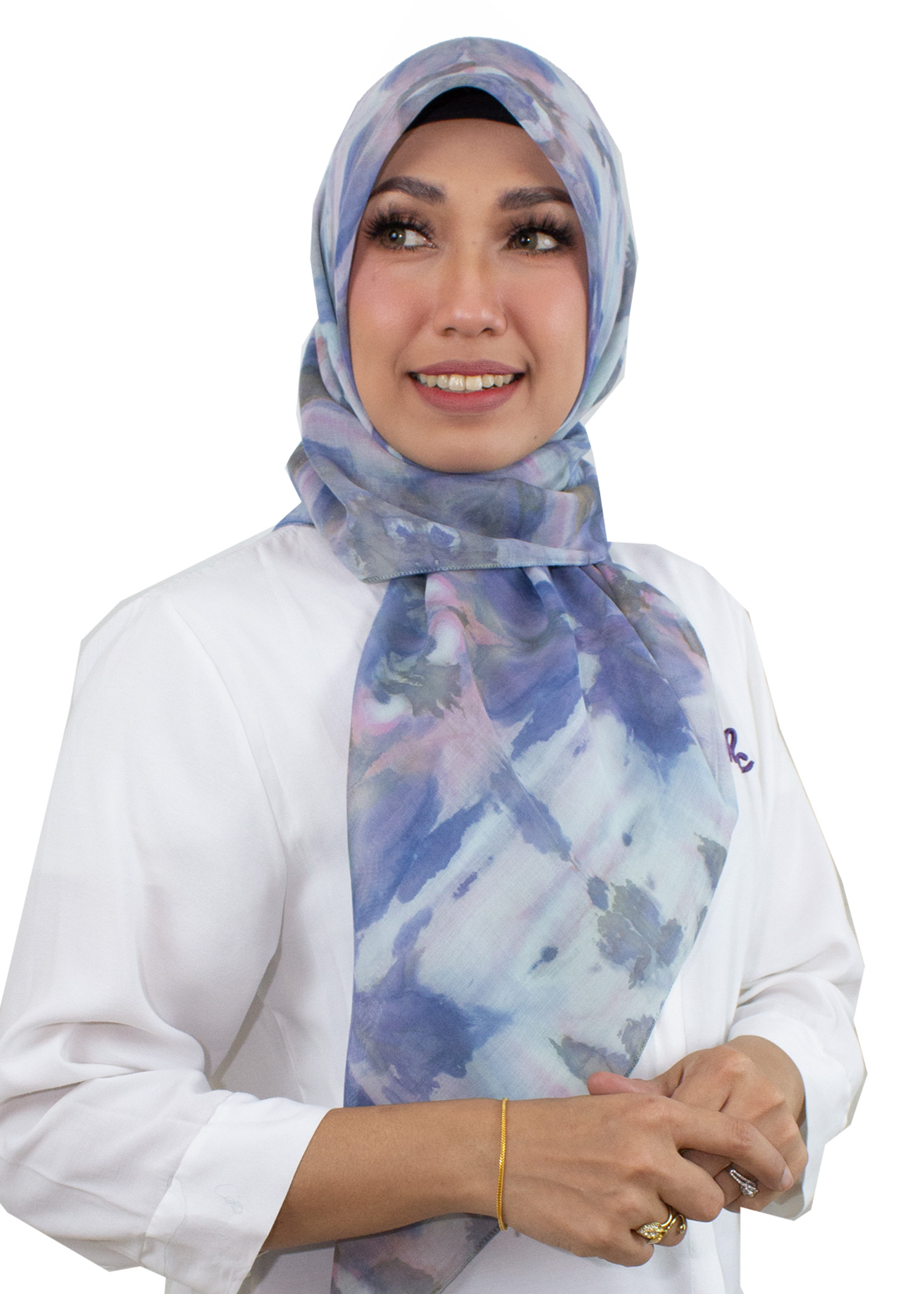 IZZZAH'S BAWAL SHIBORI BATIK HEADSCARF