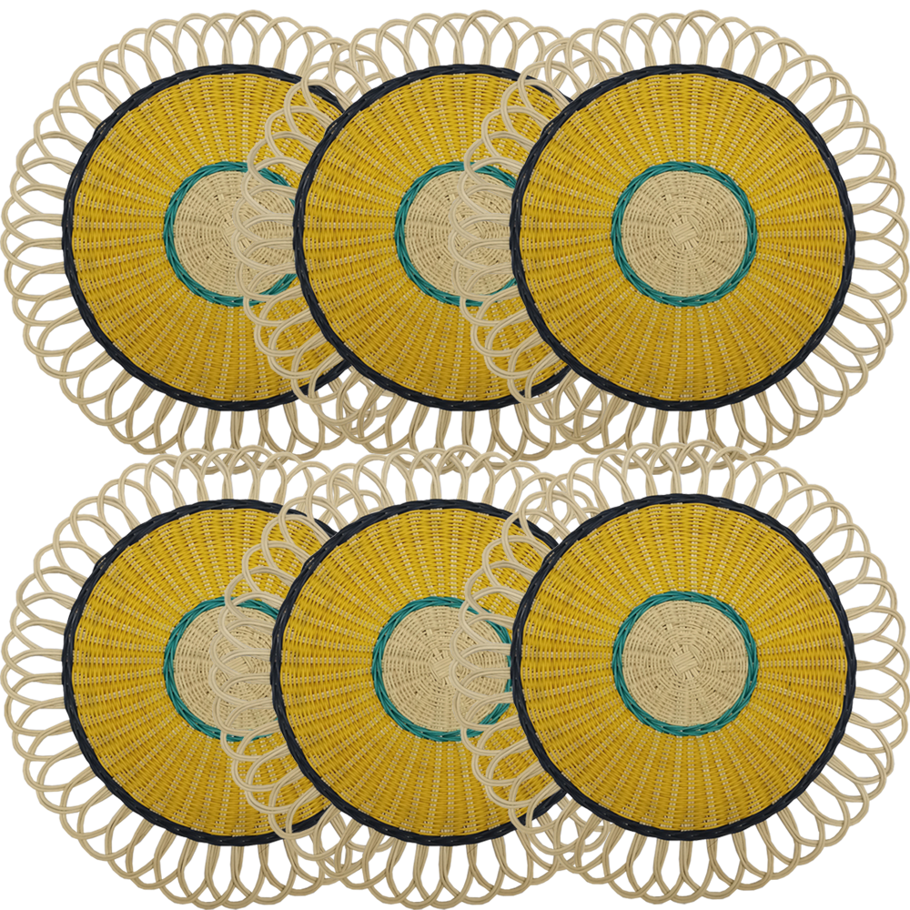 RATTAN PLACEMAT (SET 6) - 117