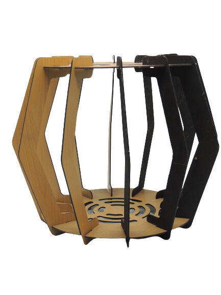 LAMPU GANTUNG FORMICA LASER CUT