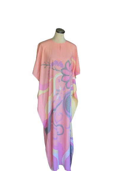 KAFTAN LENGAN PENDEK  PASTEL