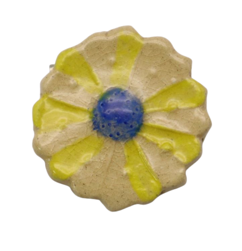 CERAMIC BROOCH