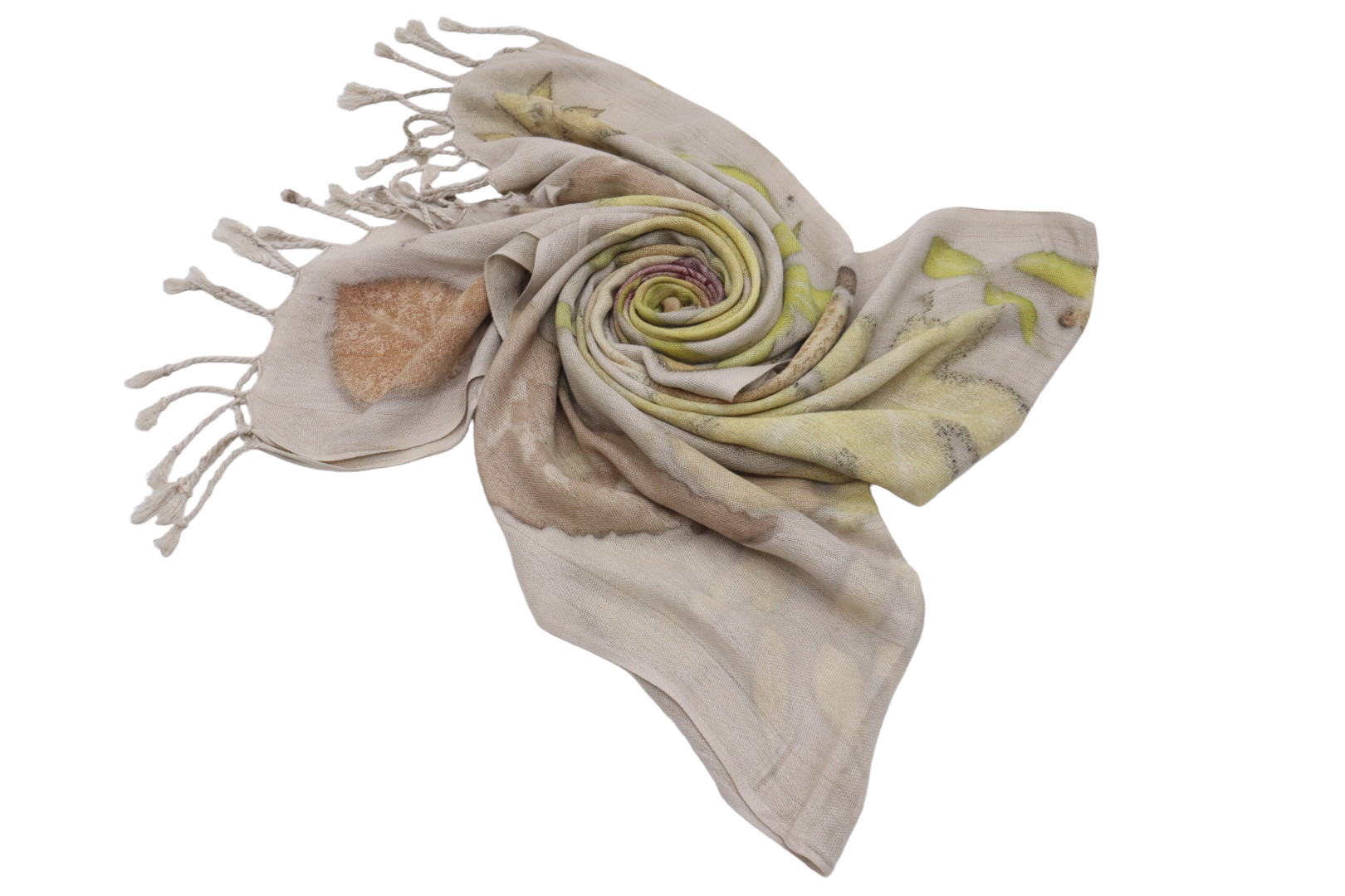 ECO-PRINT PASHMINA HANDLOOM